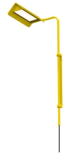 2832.07 Sonneman 2832-07 Morii 1 Light Left Led Wall Lamp Satin Yellow - Brand New Rare