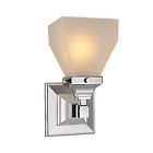 2555.081.002 Square Contemporary Wall Town Sconce Standard Chrome American