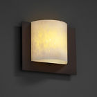 Fsn-5560-drop-crom Square Light 1 Design Group 3-sided Framed Fusion Sconce Justice Wall