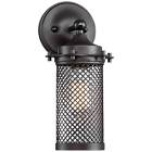 Ss-8343-ws-1 Franklin Iron Works Pence Oil Rubbed Bronze Metal 736101905219