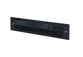 06sr0170000bl Stormguard Metal Letter Box Brush Cover Black External Size 33