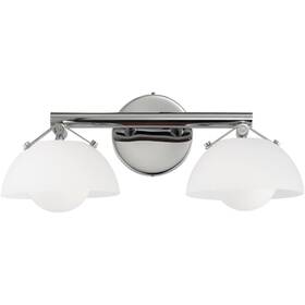 Sm31002ftpc Studio M Sm31002ft Domain 2 Light 18 Inch W Led Vanity - Chrome