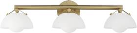 Sm31003ftnab Studio M Sm31003ft Domain 3 Light 29 Inch W Led Vanity - Brass