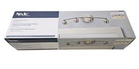 Vb25-4bnk Style Selections 4-light Vanity Bar Fitter Brushed Nickel Bathroom Light Fixture
