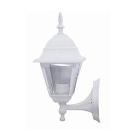 47120-su Sunlite Odi1120 60w White Wall Mount Down Outdoor Fixture