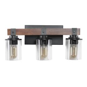 Ym-c16-955 Sunpez 18.5 Inch 3-light Bathroom Vanity Lights Lighting Fixtures Over Mirror With Clear