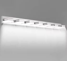 Ym-jqd-n803 Sunpez New 55 Inch W 7-light Led Vanity Light Chrome Dimmable Fixture B137