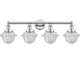 F13004-80 Sunset Lighting 4-light Vanity 60w Bright Satin Nickel -