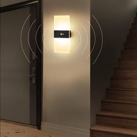 Bdcf001 Surpalig Wall Sconce Motion Sensor Light Indoor 4000mah Battery Operated Wa