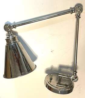 Swing 712885411603 Arm Wall Lamp Chrome Sconces Display Unit