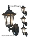 Systems Lighting Pack Ir Mount Wall Outdoor Sensors Motion 4 Infrared
