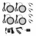 T1792 Lightkiwi 3.5 Inch Cool White Modular Led Puck Lights Standard Kit 4 Pack 615953177855