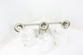 Am2940hm Tangkula 3 Light Bathroom Vanity Fixtures Modern With Clear Glass Shade
