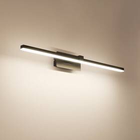 Tanyadecor 888270072947 Ultra Minimalist Ribbed Linear Led Bathroom Mirror Vanity