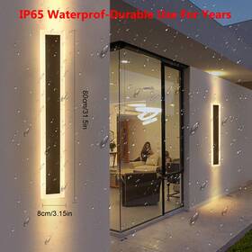 Ct03 Tbvechi Led Wall Light 80cm Waterproof Outdoor Modern Lamp Exterior Lights Long Strip