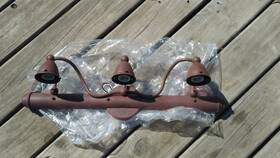 Sl-7473-81 Thomas Lighting Three Light Bath Bracket - Tile Bronze No Glass Sl-7473-81 Thomas Lighting Three Light Bath Bracket - Tile Bronze No Glass