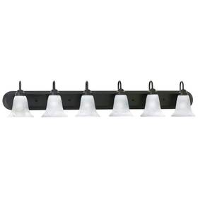 Sl758663 Thomas Lighting Homestead 6-light Painted Bronze Wall Vanity Light Sl758663 Thomas Lighting Homestead 6-light Painted Bronze Wall Vanity Light