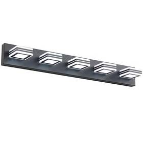 Tidoin 445019599504 32.28 Inch 5-light Black Metal Led Vanity Light Bar