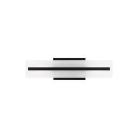 V4454h2l-mbk Tiella Northcross 17.875 Inch Small 2-light Midnight Black Vanity Light With