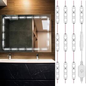 Lml-1025 Tinyswing Mirror Lights 10ft Hollywood Style Led Vanity Light White