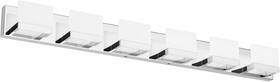 Tipace 050132756900 Modern 6 Lights Led Vanity Light For Chrome-non Dimmable