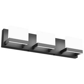 Narf5-08234 Tipace Black Led Vanity Lighting Fixture Modern 3 Lights For Bathroom