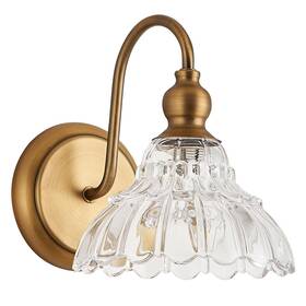 Mj-w178 Tlolgt Vintage Brass Wall Sconce Bronze Bathroom Light Made Of Electroplated Co