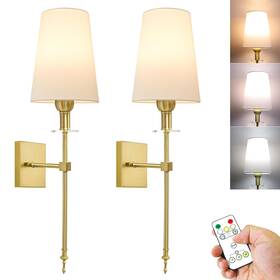 Rt0012 Tootoo Star Slim Wall Light Battery Operated Sconce Set Of 2not Hardwired Fix