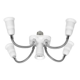 Toplimit Socket E26 5 In 1 Light Splitter Household Led Bulb Photography Adapter Co