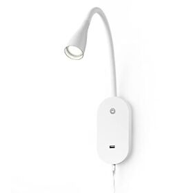Topmb Led Wall Mount Reading Light Focused Bed Lamp 5 Dimming Headboa