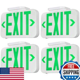 Torchstar B07mmw332j Led Exit Sign Emergency Light Battery Backup Double Face Ul 924