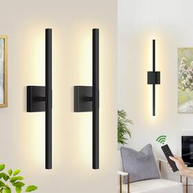 Hj8029-680 Torondo 2 Pack 26 Inch Wireless Wall Sconces Set Of Two 360 Rotate 8000mah Rechargeable