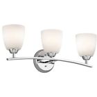 45360ch Transitional Bathroom Kichler Chrome Granby Lighting Light