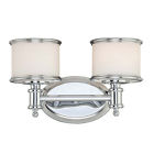 Cr-vlu002 Transitional Carlisle Two Vaxcel Light Lighting Up " 13.75