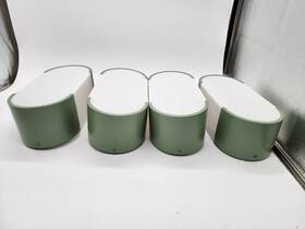 257914 Trinity Lighting Lot 4 Wall Sconce 2-light E26 Acrylic 11.5 Inch 1 Damaged