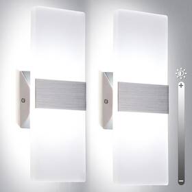 Trlife 682365296917 Modern Wall Sconces Dimmable Set Of 2 Mounted Light