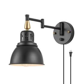 Arm-sconce-02 Trlife Dimmable Swing Arm Wall Lights With Plug In Cord Mounted Light Inch