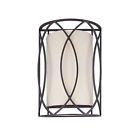 B1289db Troy Sausalito 2 Lighting Bronze Light Sconce Wall Deep