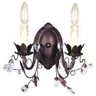 Y35041-163 Tuscan Hampton Bay 2-light Sconce Copper Wall Y35041-163 Tuscan Hampton Bay 2-light Sconce Copper Wall