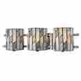 Tw12465 Glacier Dale Tiffany Polished Chrome 3 Light Wall Sconce 020258120169
