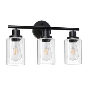 Rj-wr03 Unicozin Modern Bathroom Light Fixtures 3 Vanity Lights Black Wall La
