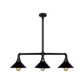 Li581207 Unitary Farmhouse Kitchen Light Fixtures Rustic Dining Room Fixture Wi