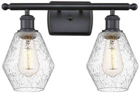 Universal Lighting And Decor 516-2w-bk-g654-6 Ballston Cindyrella 10 1/4 Inch H Matte Black 2-light Wall Sconce