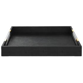 Tray-2.63 Uttermost 18059 Wessex - Decorative Inches Tall And 19 Wide-black