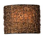 22466 Uttermost Rattan Sconce Wall 1 Light Knotted
