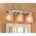 V432nk03 654104 Hampton Bay 3-light Brushed Nickel Vanity Wall Fixture New 694753090274