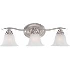 V5233-33 Volume Lighting Trinidad Brushed Nickel Bath Vanity Light 748066352335