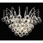 V8031w16c-rc Elegant Lighting Victoria Chrome Sconce With Clear Royal 848145065764