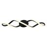 Van-swr-bl Artika Swirl Black Led Modern Bath Vanity Light 846979031764
