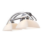 10031 Vanity Light 2 Chrome Polished Lighting Elk Arches Bathroom